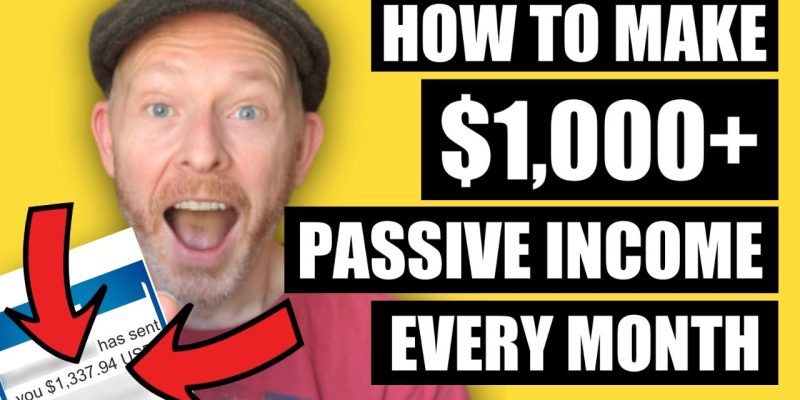 MONTHLY PASSIVE INCOME! Make ,000+ Every Month With These 5 Passive Income Ideas