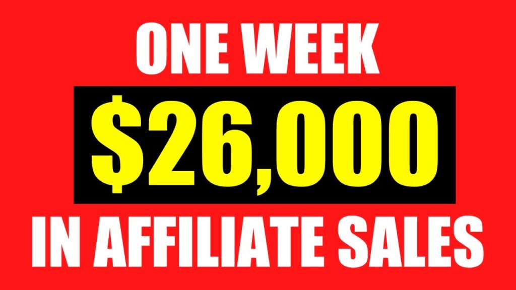 How He Made 000 In Affiliate Sales With This Simple Trick