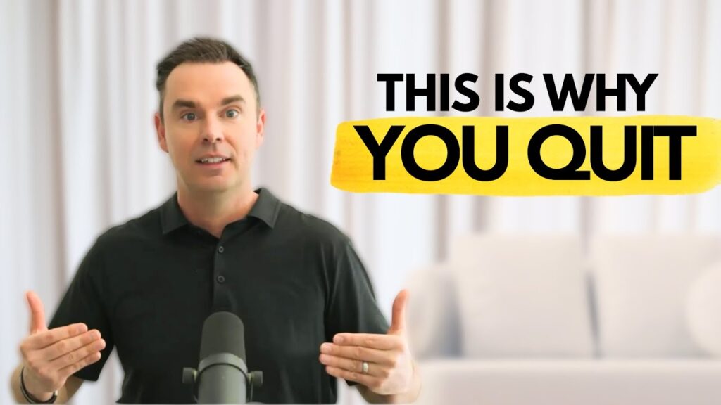 The Real Reason You Quit (It’s not Motivation)