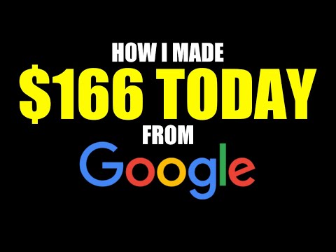 How I Made 6 TODAY With Google and Affiliate Marketing | Make Money Online in 2021
