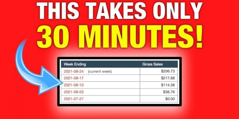 How To Make 0+ On Clickbank With Just 30 Minutes Work! Step By Step | Make Money Online 2021