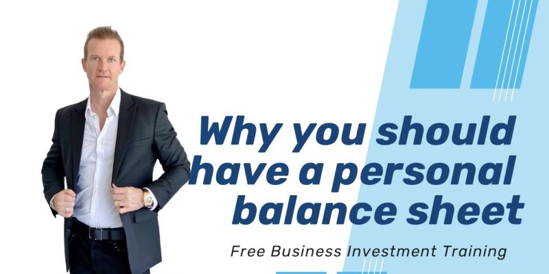 A personal balance sheet