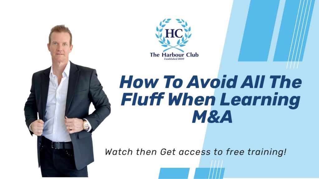 How To Avoid All The Fluff When Learning M&A