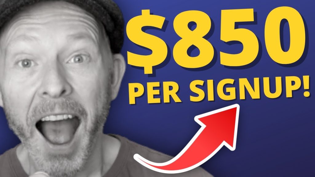 0 PER SIGNUP Simple Affiliate Marketing That Pays 0 Per Conversion!