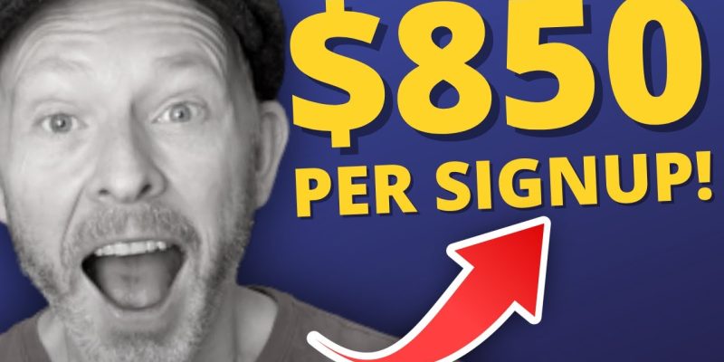 0 PER SIGNUP Simple Affiliate Marketing That Pays 0 Per Conversion!