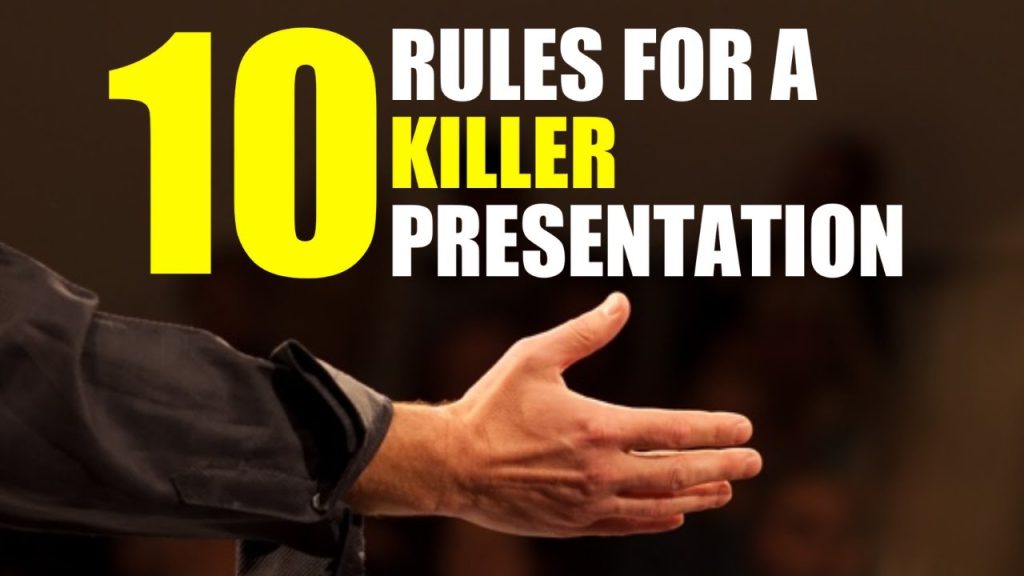 10 Ingredients of a Knockout Presentation (Number 9 is Impossible) | Public Speaking for Beginners