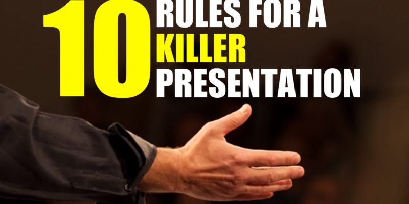 10 Ingredients of a Knockout Presentation (Number 9 is Impossible) | Public Speaking for Beginners