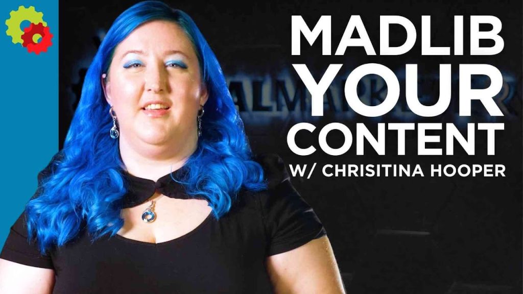 MadLib Your Content with Christina Hooper MadLib Your Content with Christina Hooper