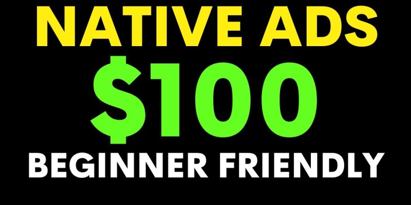 Earn 0 FAST with Native Ads (Beginner Friendly)