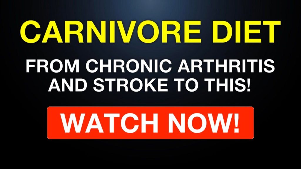 CARNIVORE DIET INSIDER: From Chronic Arthritis And Stroke To THIS!