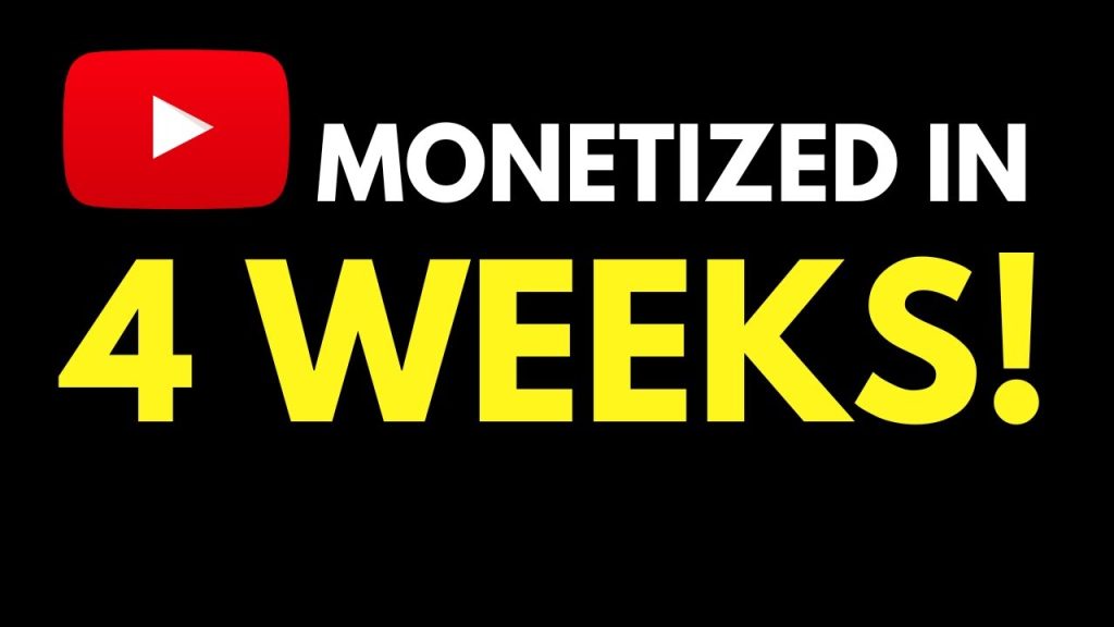 I got MONETIZED as fast as I could – HERE’S HOW