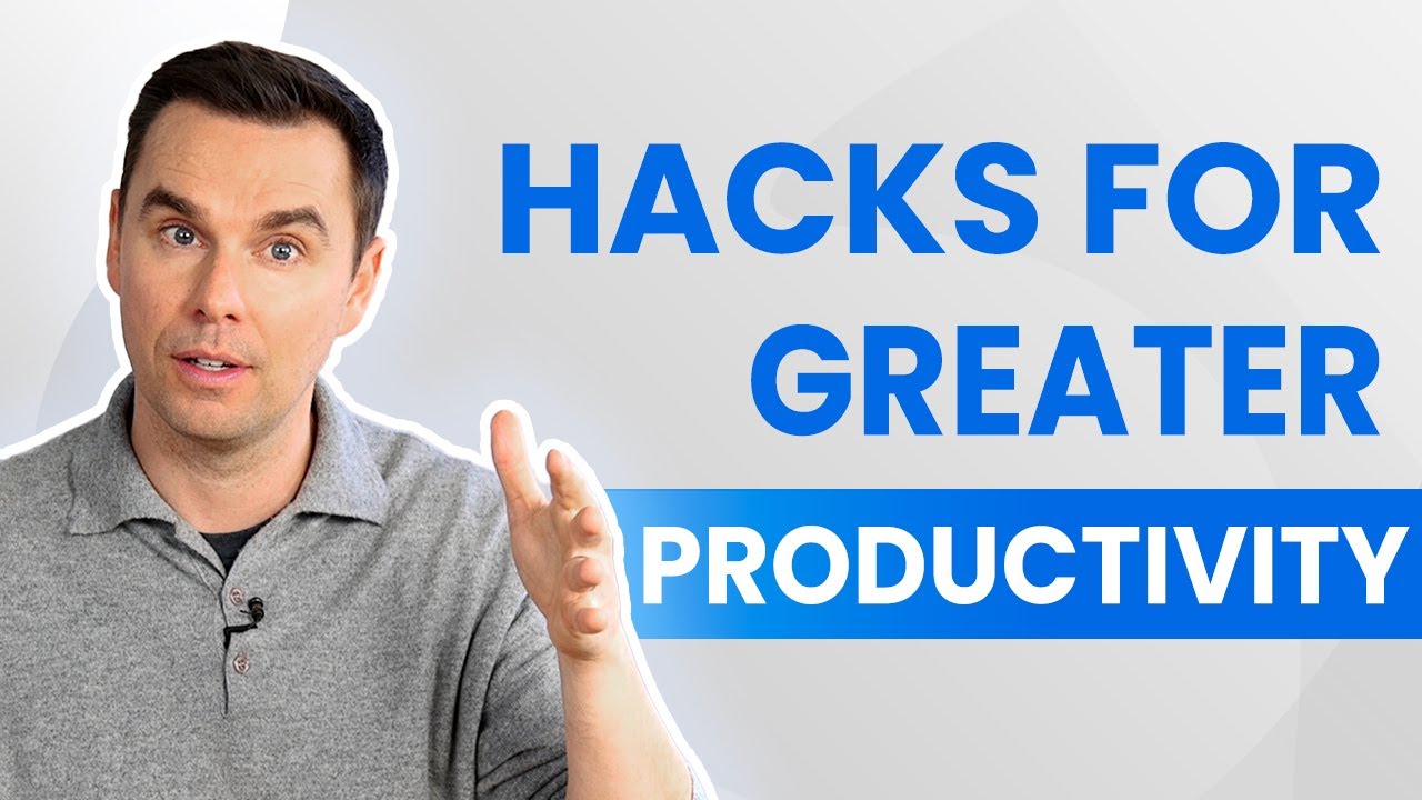 Hacks For Greater Productivity (1-Hour Class!)