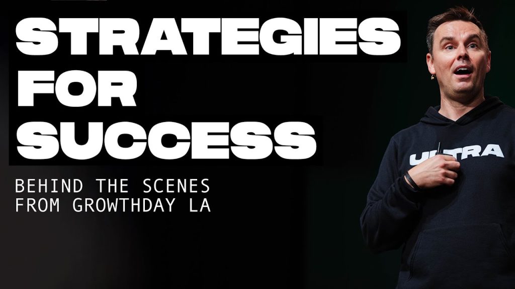 10 Strategies For Success (BTS from GrowthDay Live!) 10 Strategies For Success (BTS from GrowthDay Live!)
