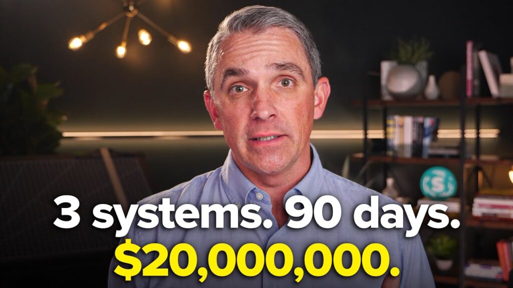 The 3 Systems You Need to Scale to Million The 3 Systems You Need to Scale to Million