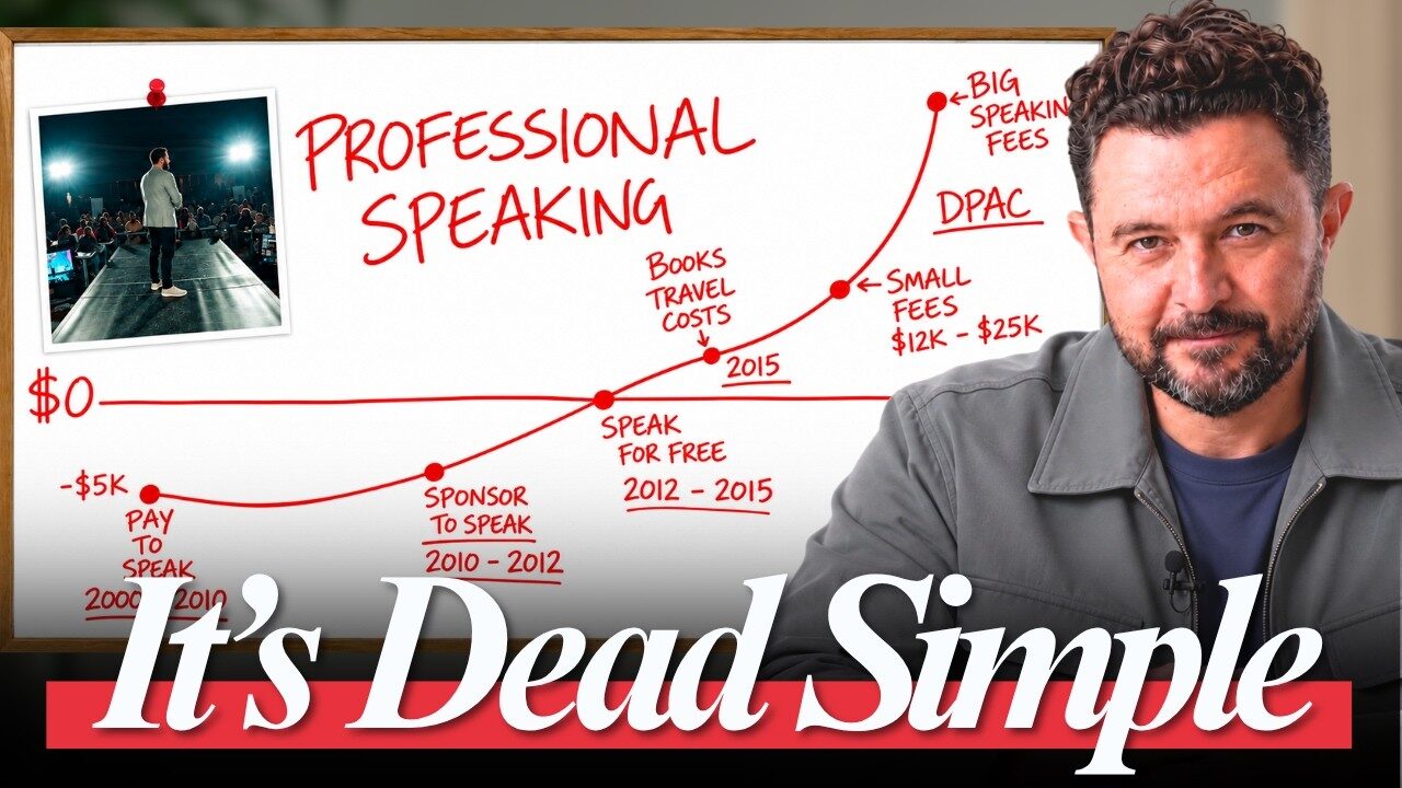 How to get paid millions to speak on stage